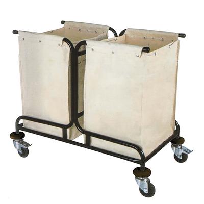 İki Torbalı Kirli Çamaşır Arabası
